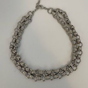 Silver necklace